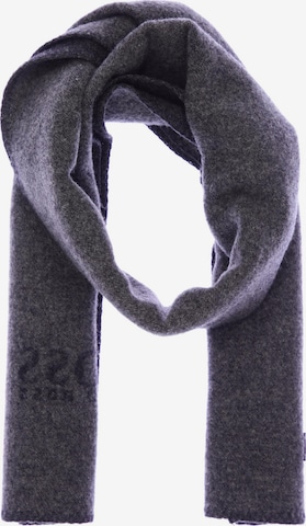 BOSS Black Scarf & Wrap in One size in Grey: front