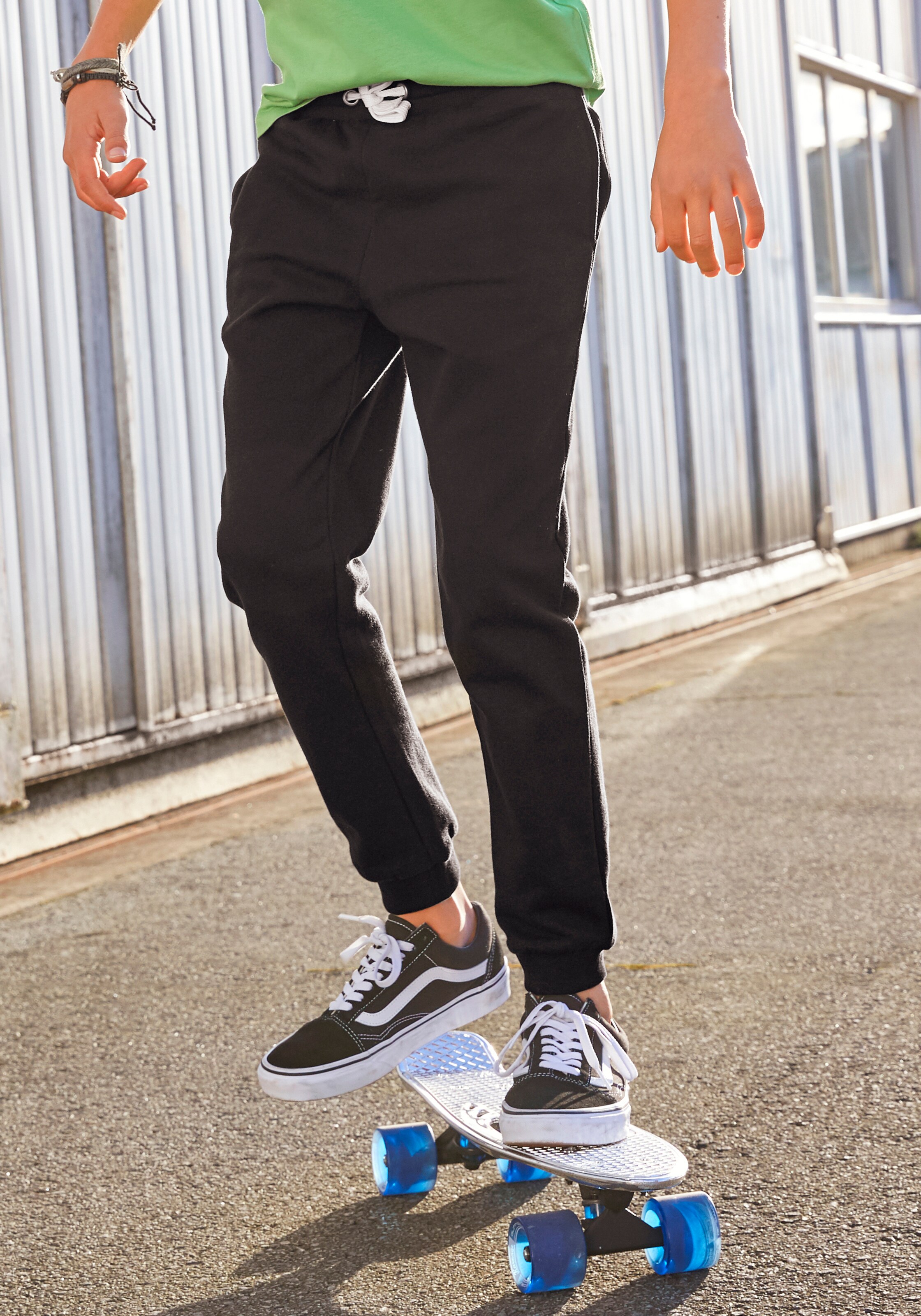 Kidsworld Regular Pants in Blue: front