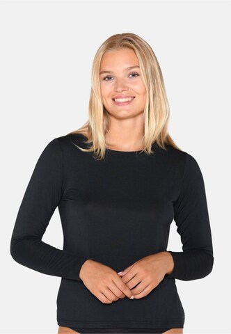 Maglietta intima di CC DK in nero: frontale