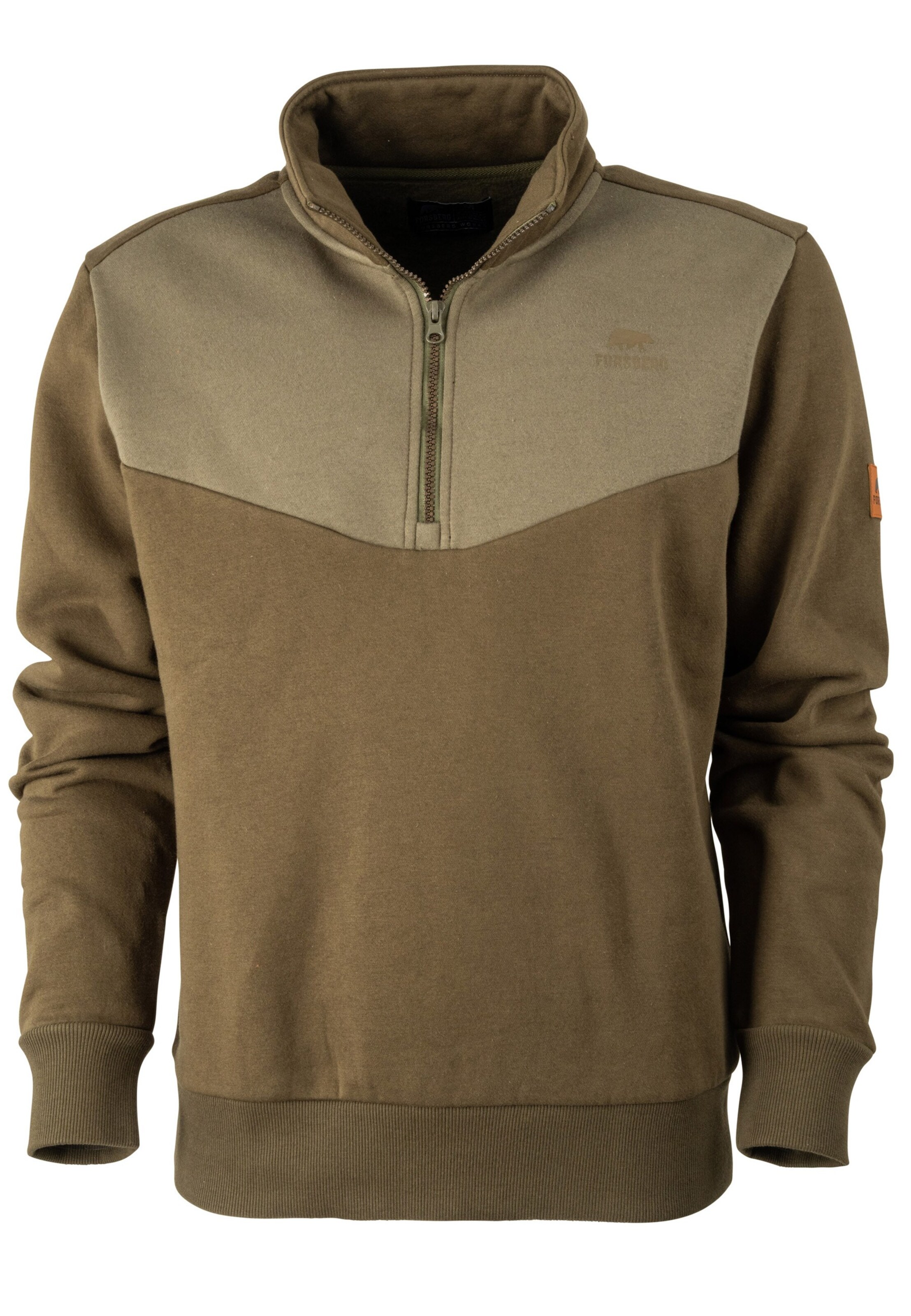 FORSBERG Sweatshirt in Braun: Vorderseite