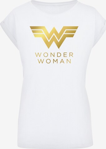 F4NT4STIC Shirt 'DC Comics Wonder Woman 84' in Wit: voorkant