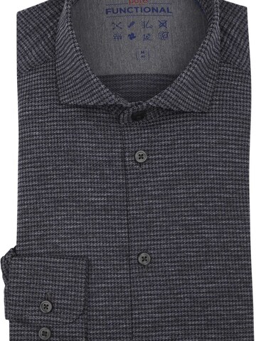 PURE Slim fit Button Up Shirt in Grey