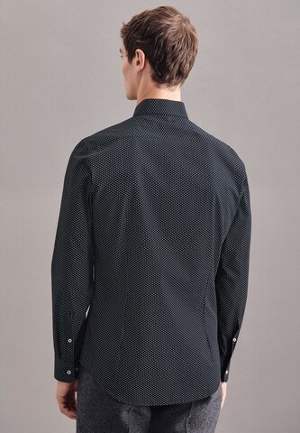 SEIDENSTICKER Slim Fit Businesshemd 'X-Slim' in Grau