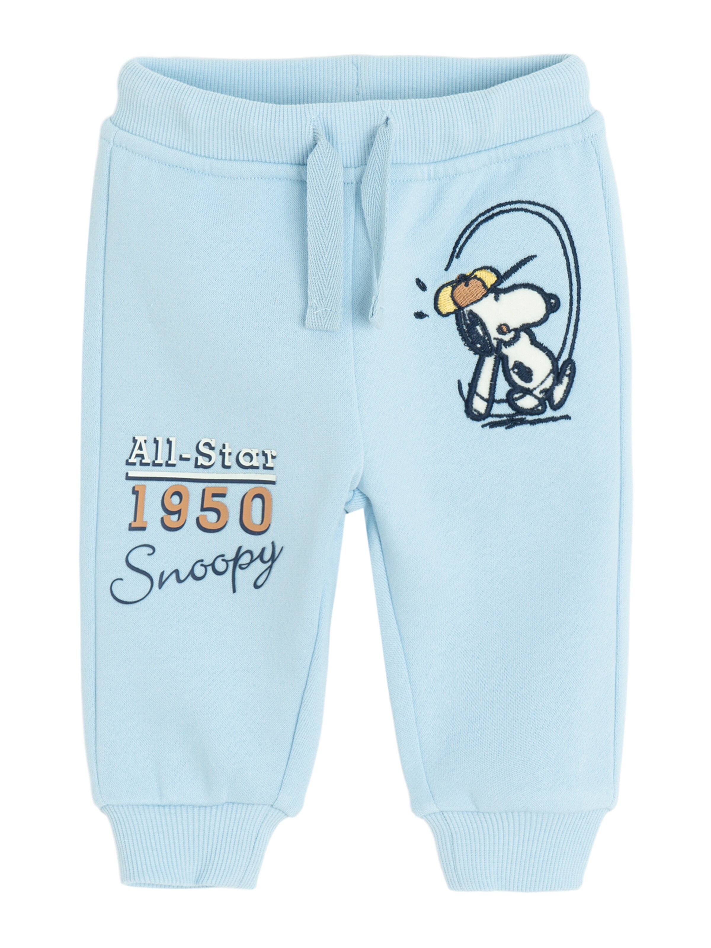 Cool Club Tapered Pants in Blue: front