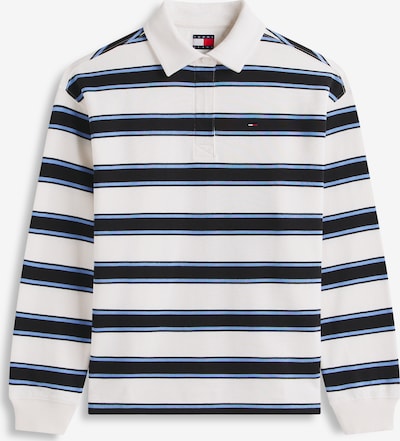 Tommy Jeans Sweater majica u morsko plava / svijetloplava / bijela, Pregled proizvoda