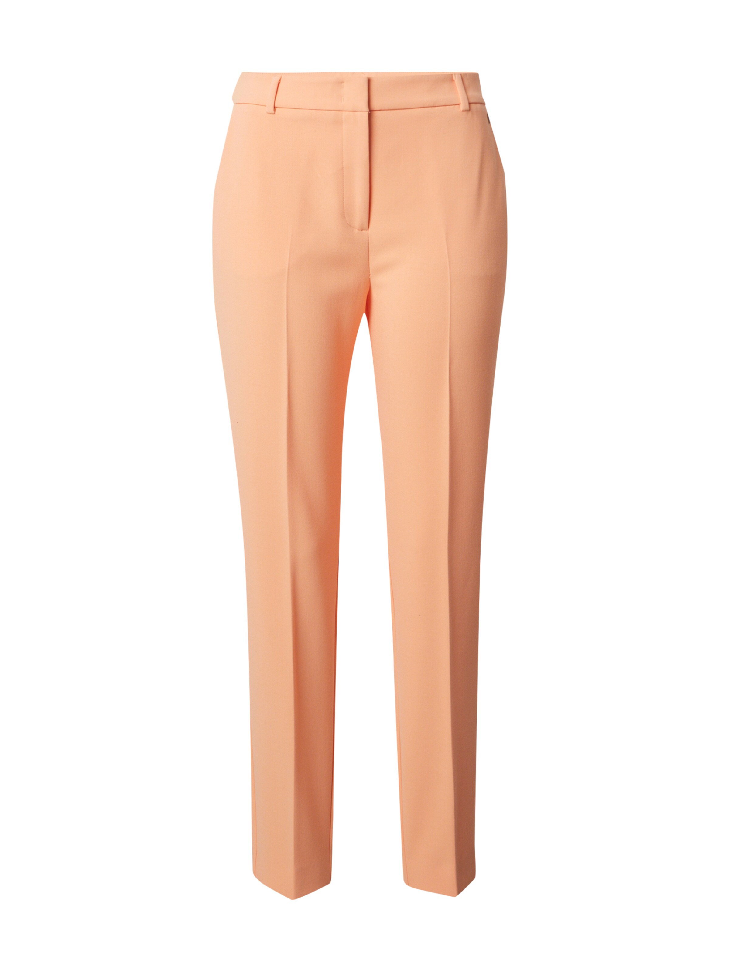 COMMA Regular Pantalon in Oranje: voorkant