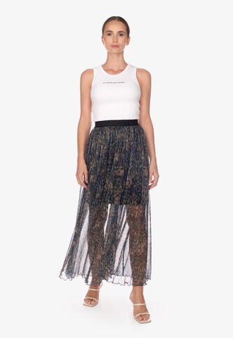 Le Temps Des Cerises Skirt in Blue