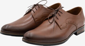 DreiMaster Klassik Lace-Up Shoes in Brown