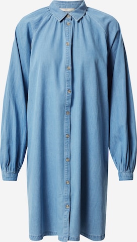 ESPRIT Košeľové šaty - Modrá: predná strana