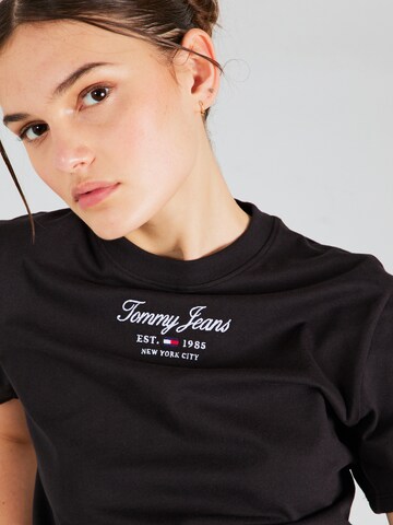 Tommy Jeans T-Shirt 'ESSENTIAL 2+' in Schwarz