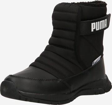 PUMA Snow Boots 'Nieve' in Black: front