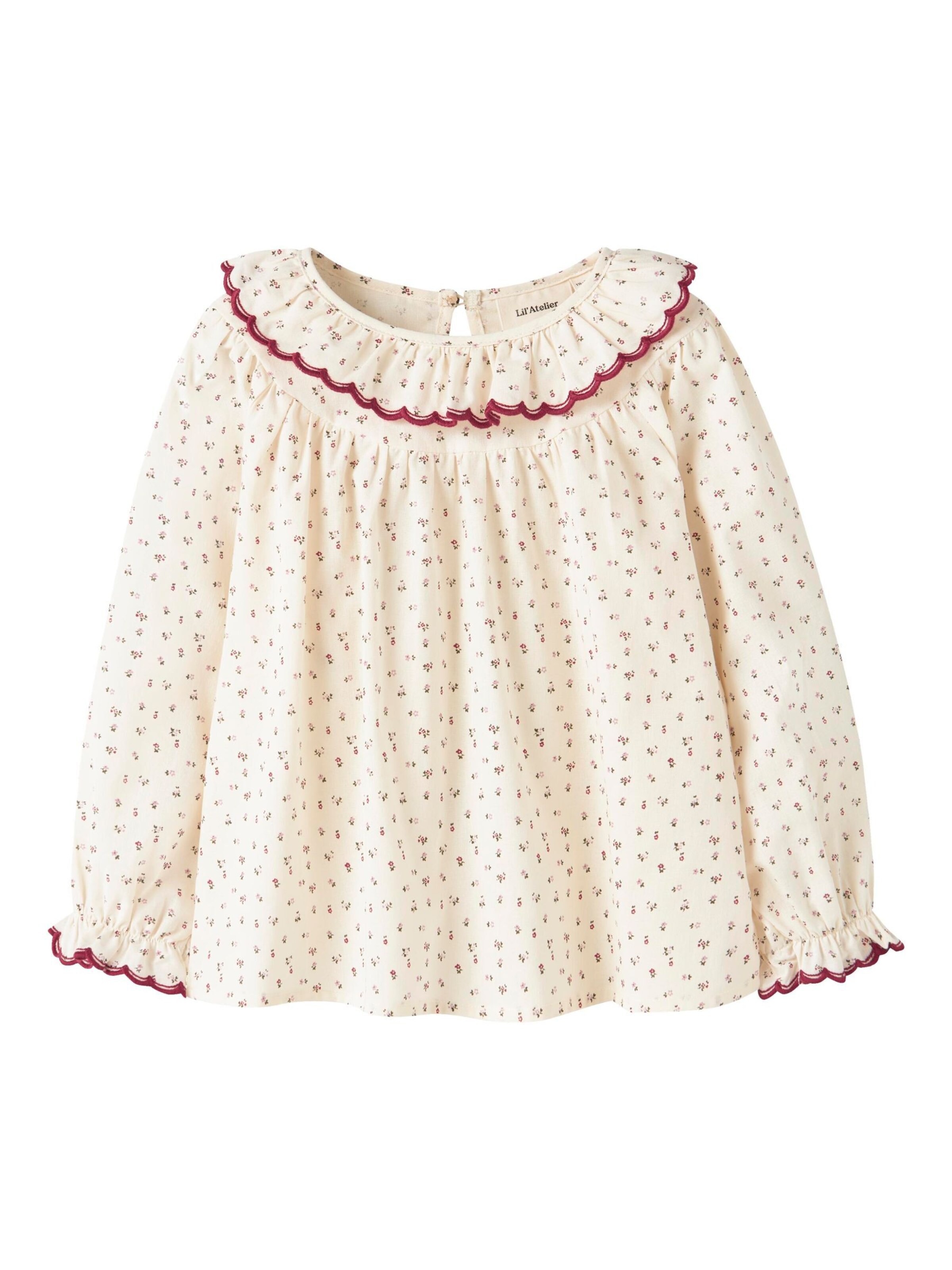 Camicia da donna di NAME IT in beige: frontale