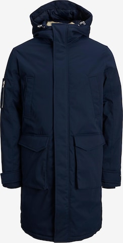 Jack & Jones Plus Parka 'WILLOW' in Blau