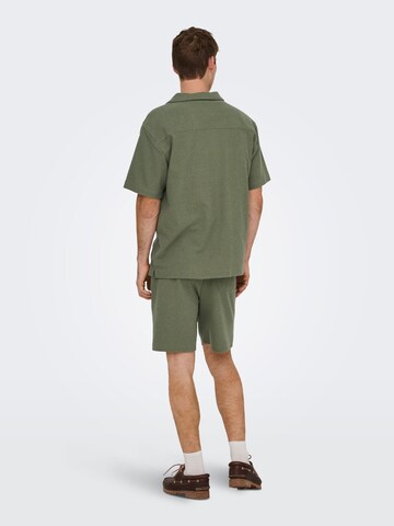 Regular Pantalon 'ONSKOSTA' Only & Sons en vert