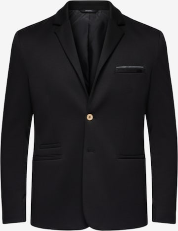 Ombre Sakko in Schwarz: Vorderseite