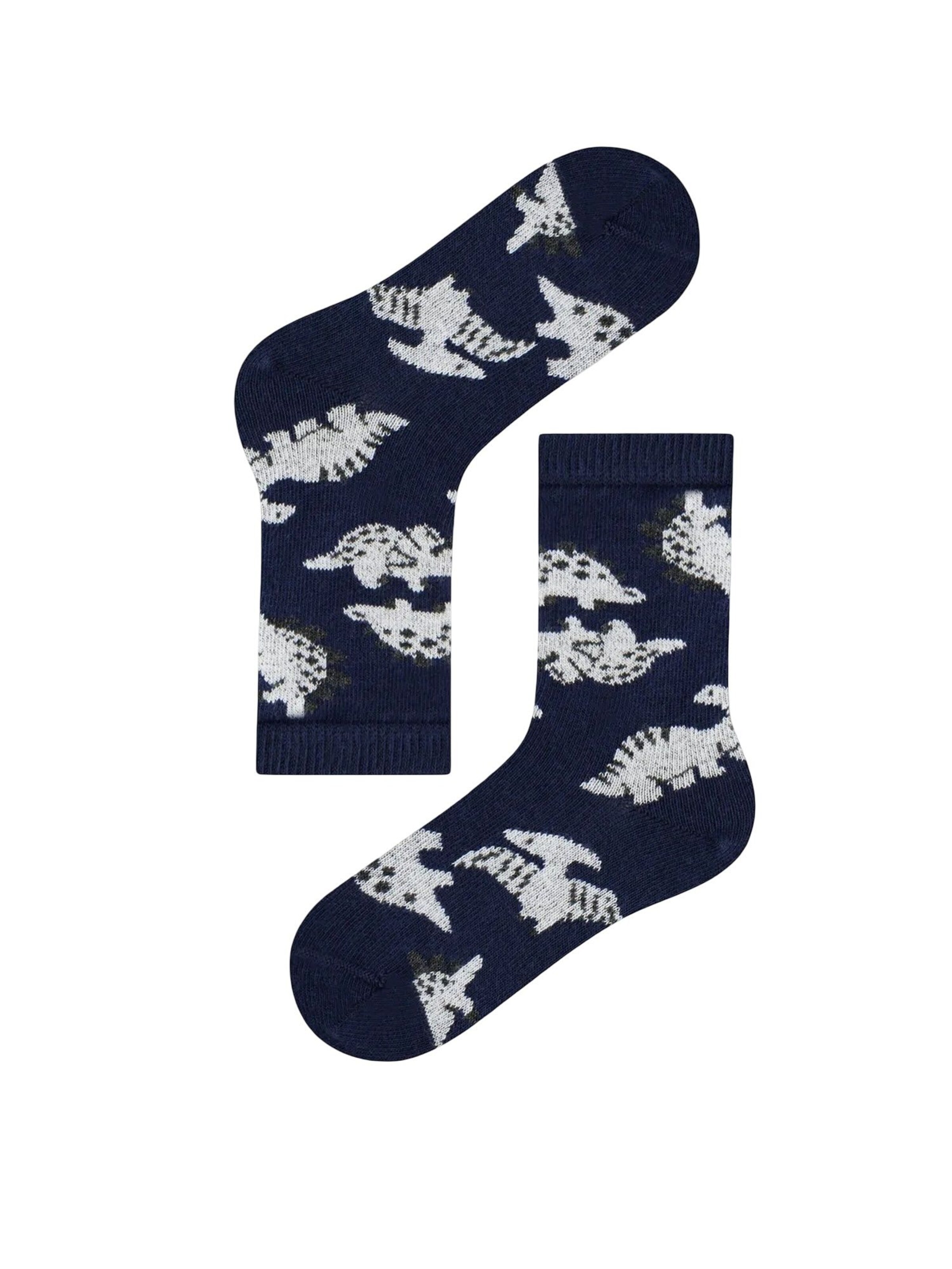 Penti Sokken 'PENTI Mellow Rex Dinosaurier-Socken, 4er-Pack' in Gemengde kleuren