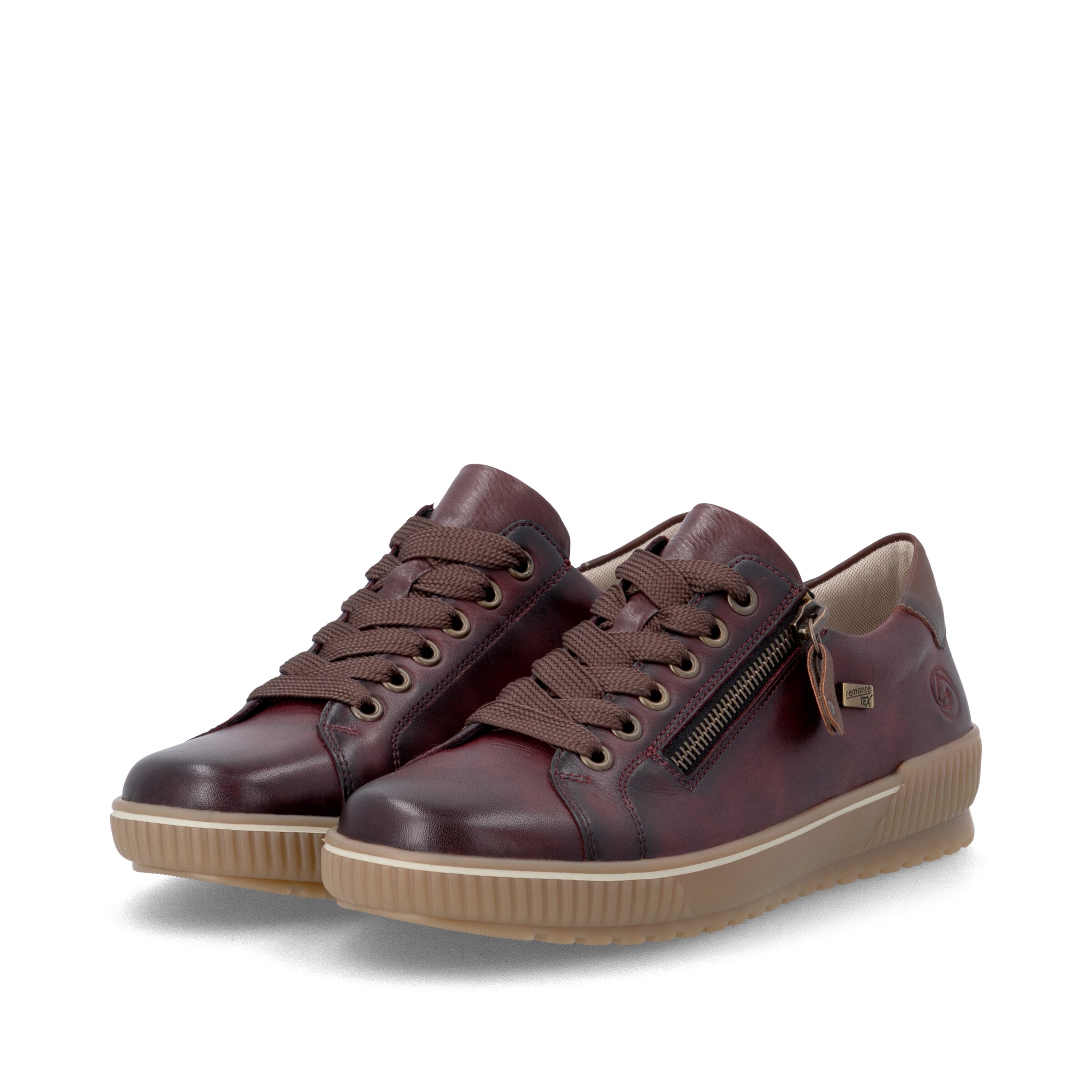 Chaussure à lacets 'D0700' REMONTE en rouge