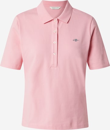 T-shirt GANT en rose : devant