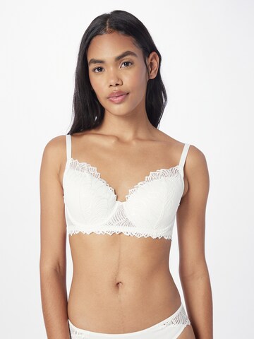 NATURANA T-shirt Behå i beige: framsida