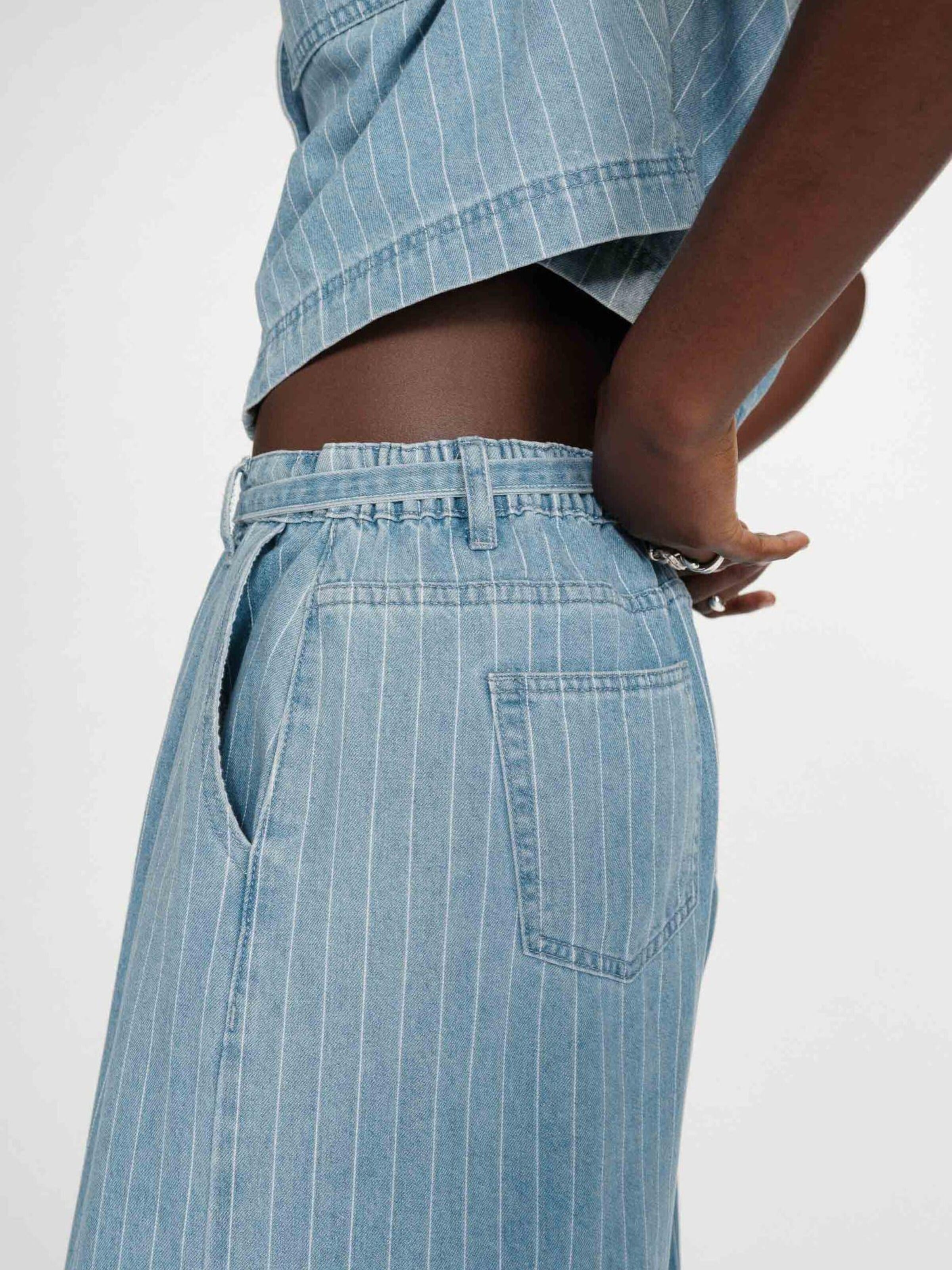 Grace & Mila Wide Leg Jeans 'POMPON'‌‌‌ in Mischfarben
