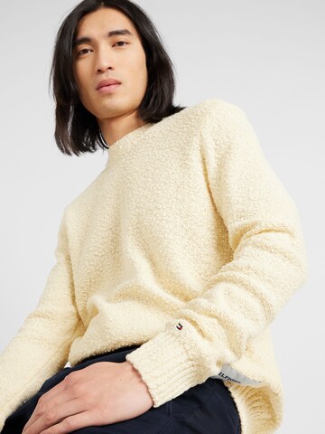 TOMMY HILFIGER Pullover in Beige