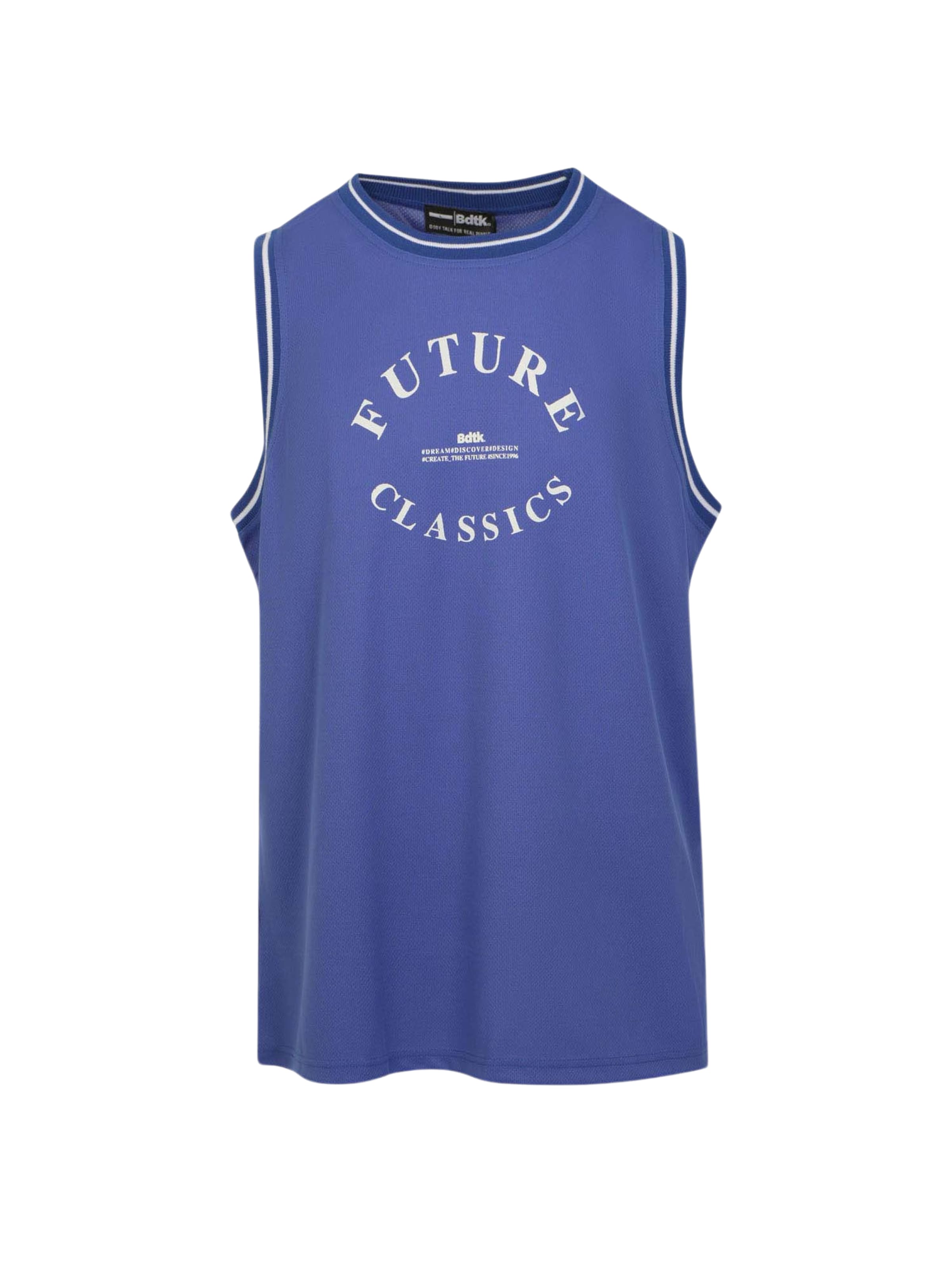 Bdtk Shirt 'Future Classics'‌‌‌ in Blau: Vorderseite