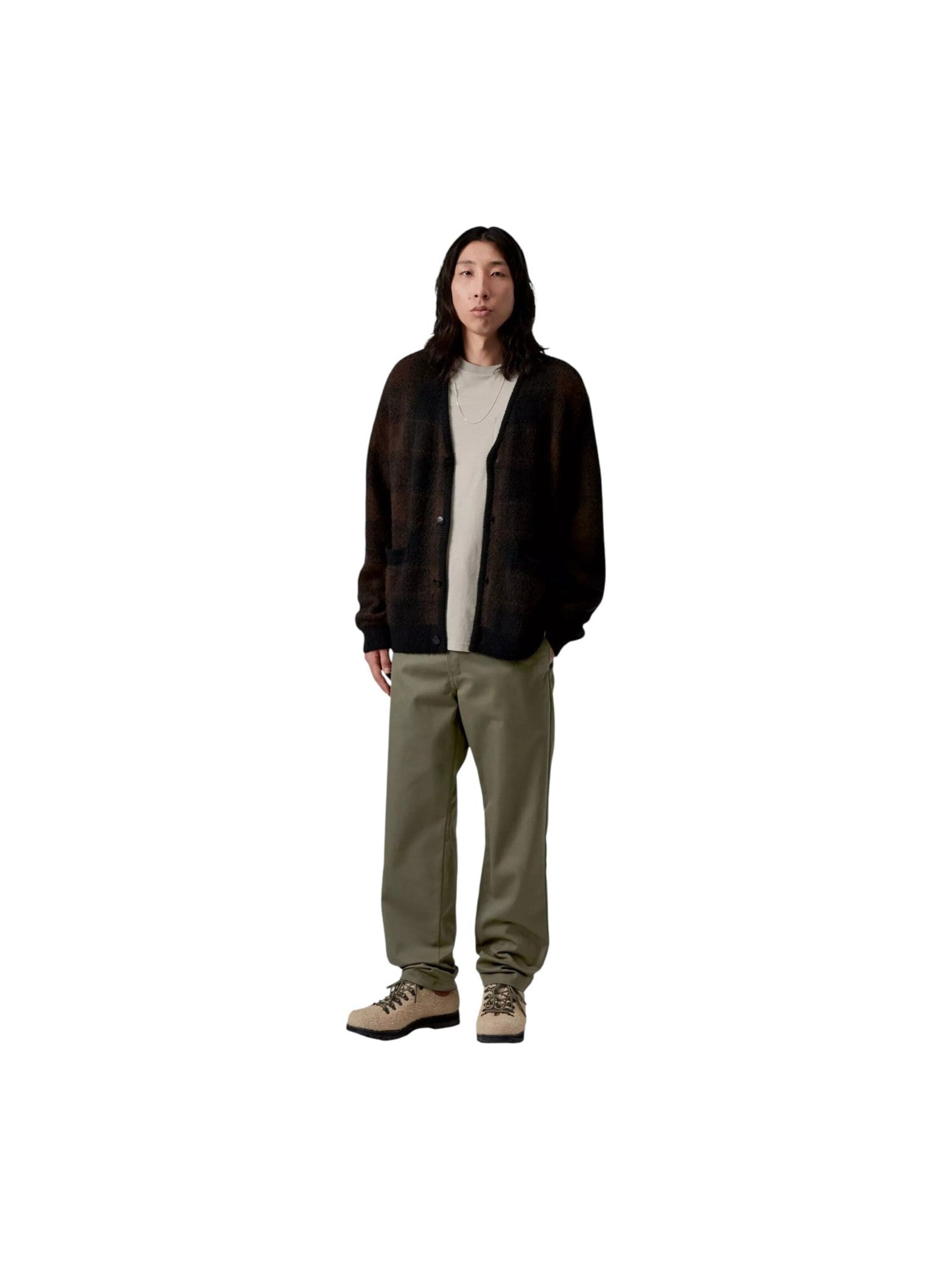 Baggy Pantaloni 'Master Pant Leaf' di Carhartt WIP in verde