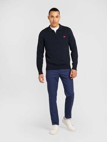 HUGO Pullover 'San Peer-C' in Blau