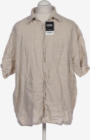 SIGNUM Button Up Shirt in XL in Beige: front