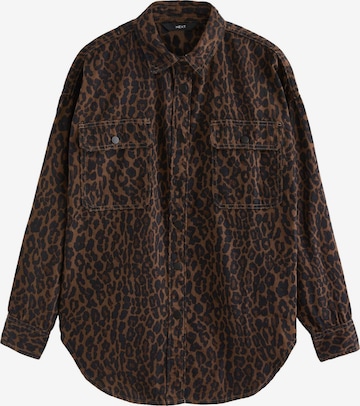 Next - Blusa en marrón: frente