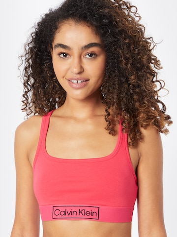 Bustier Soutien-gorge Calvin Klein Underwear en rose : devant