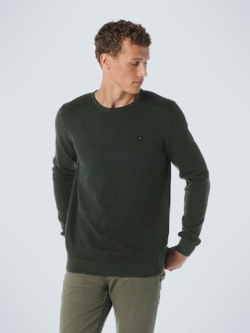 No Excess Sweater in Green: front