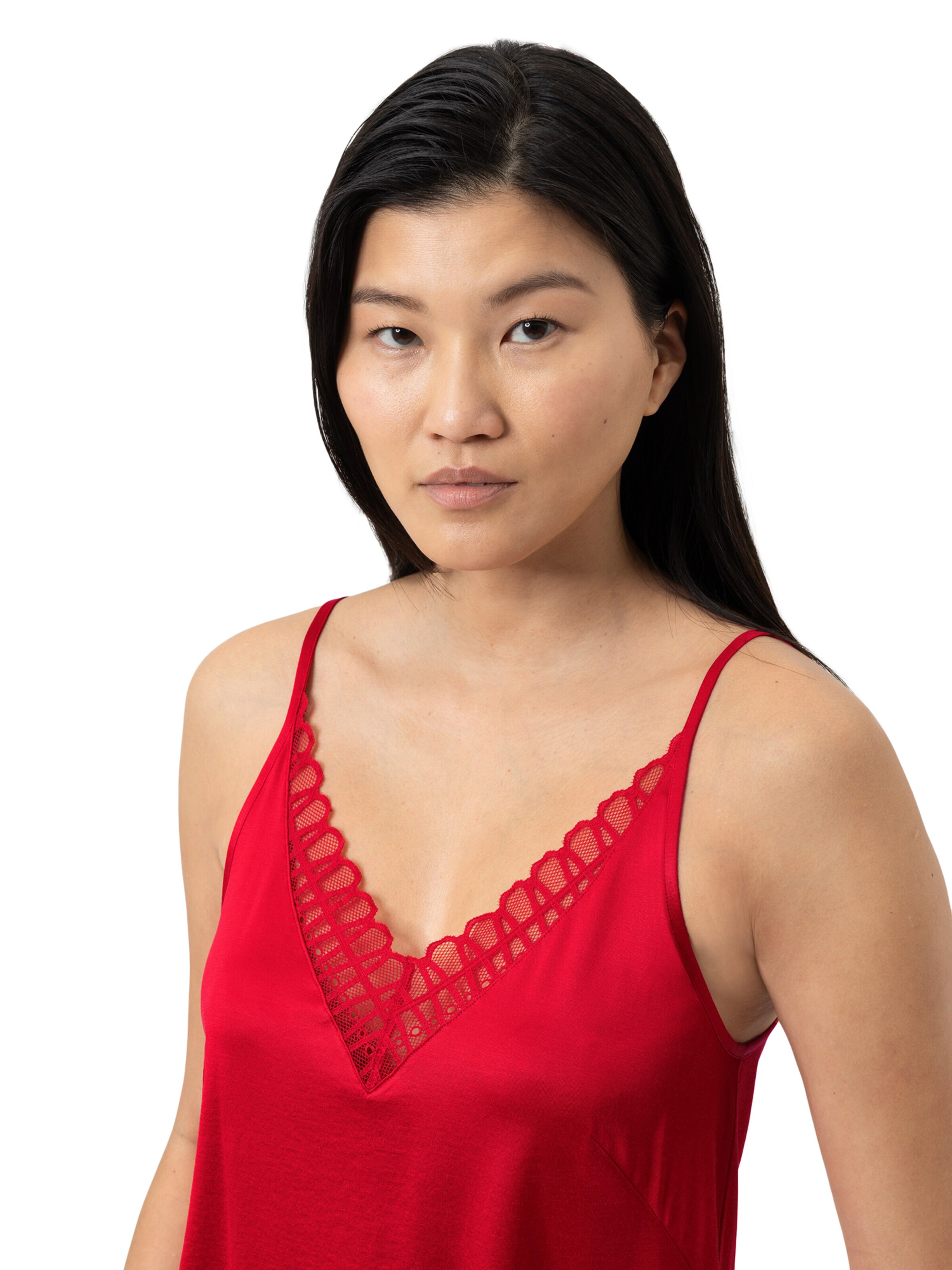 Mey Pajama shirt 'Temptation' in Red