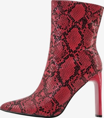 Bottines faina en rouge : devant