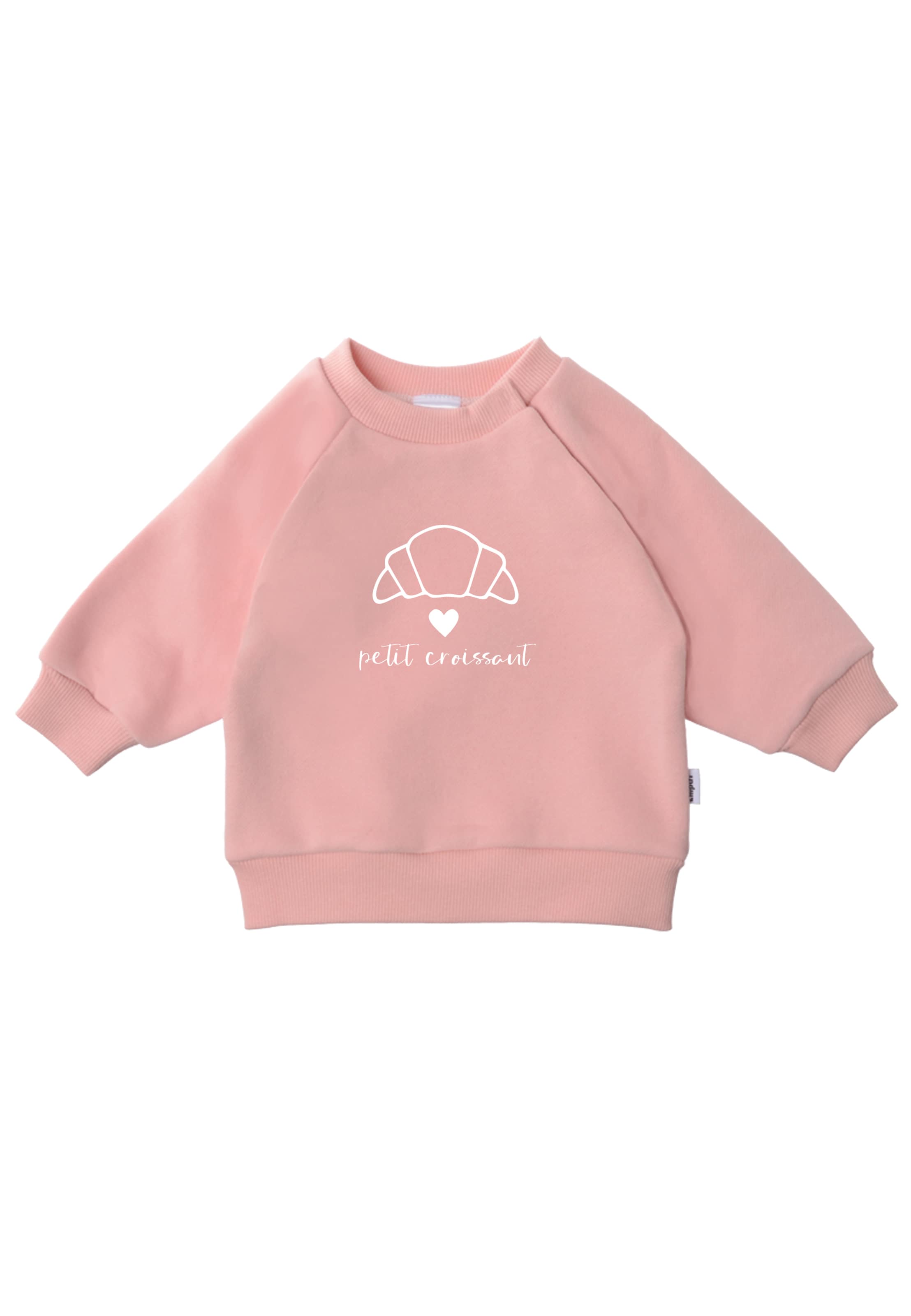 LILIPUT Sweatshirt 'Petit Croissant' in Pink: front