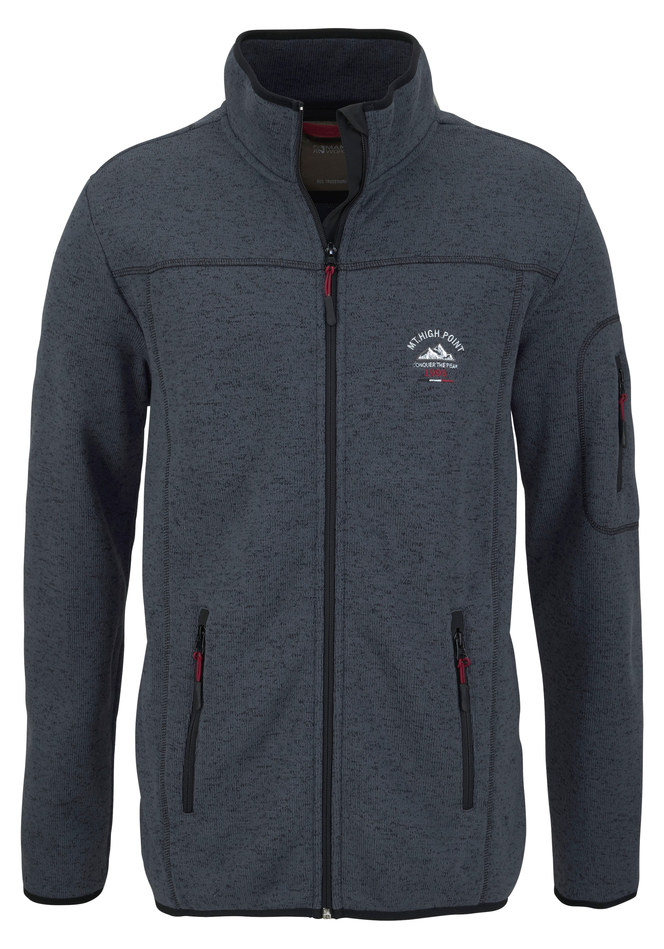 Man's World Jacke in Grau: Vorderseite