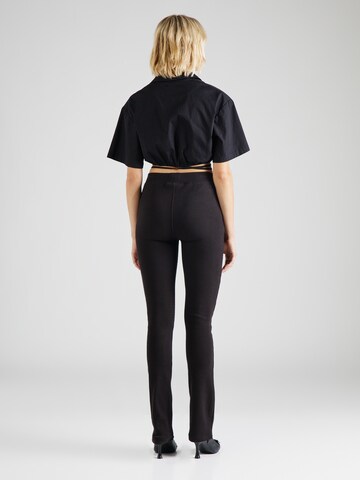 Misspap Skinny Trousers in Black