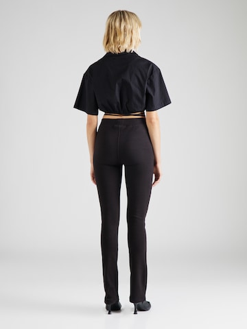 Misspap Skinny Broek in Zwart