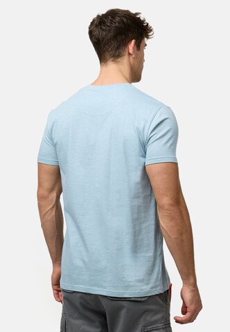 T-Shirt 'Ansel' INDICODE JEANS en bleu
