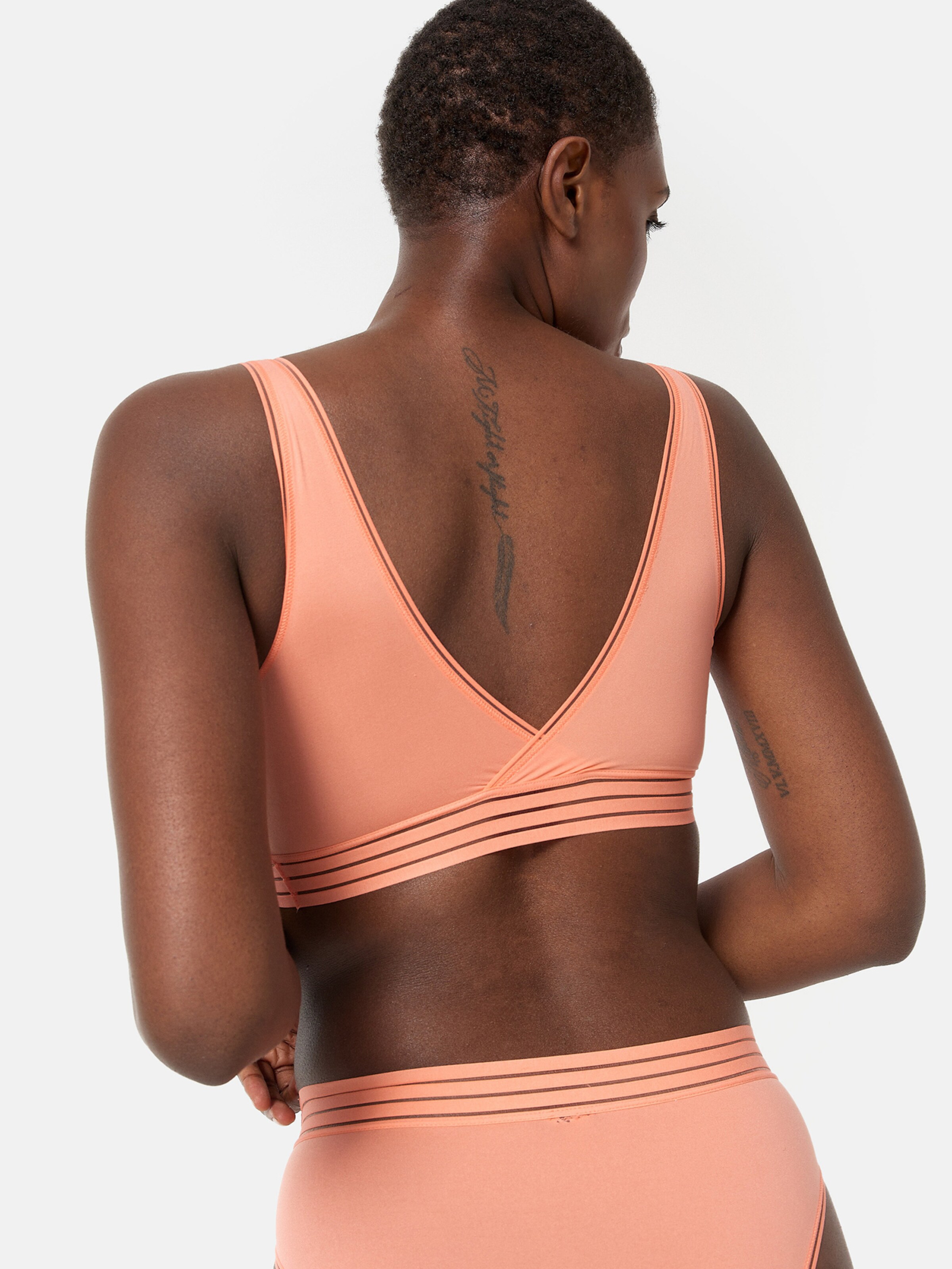 DIM Triangle Bra ' Oh my DIM's ' in Orange