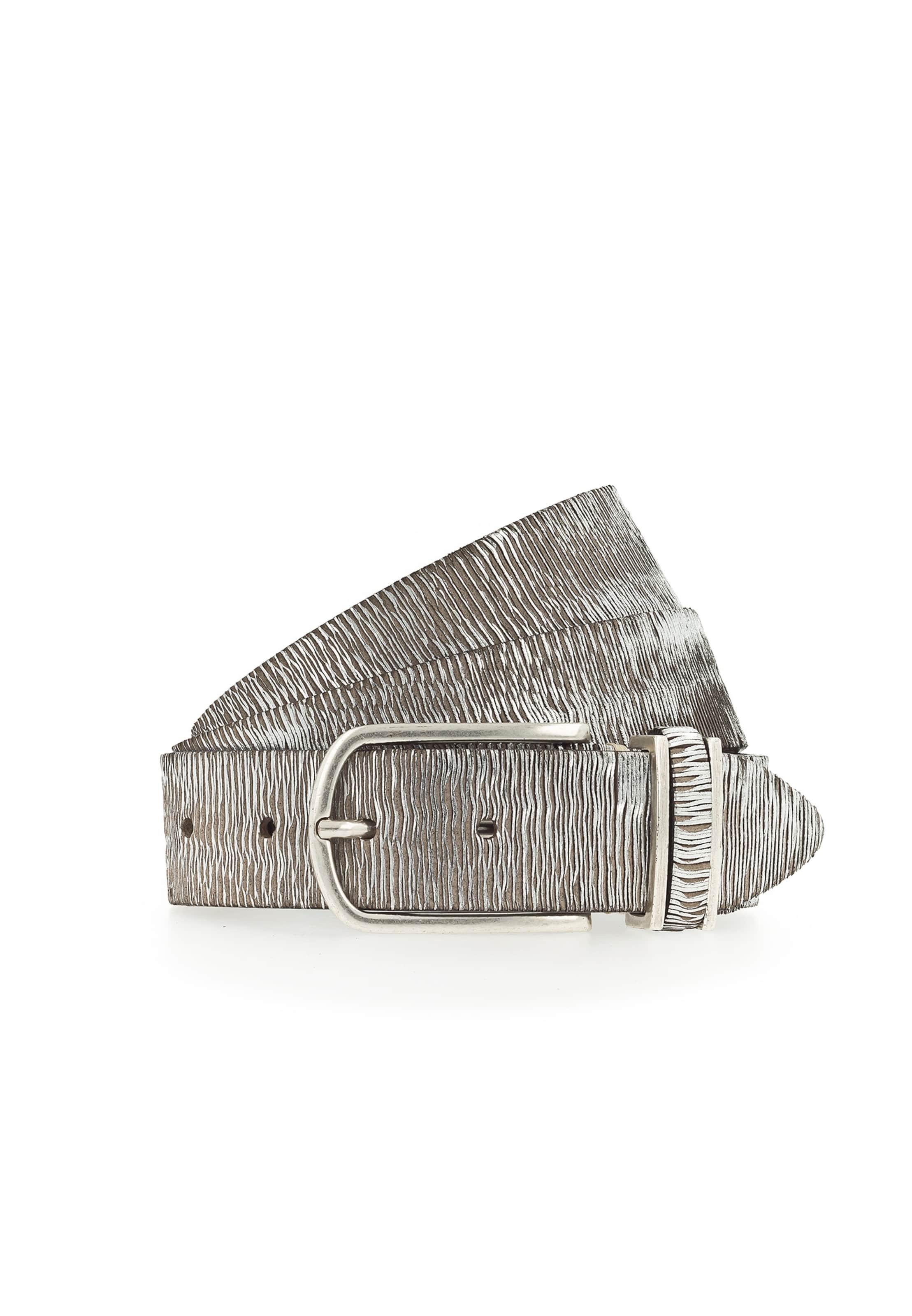 B.BELT Belt in Silver: front