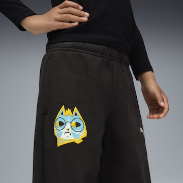 PUMA Tapered Trousers 'Moody Cat' in Black