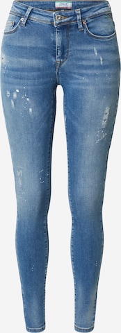 ONLY - Skinny Vaquero en azul: frente