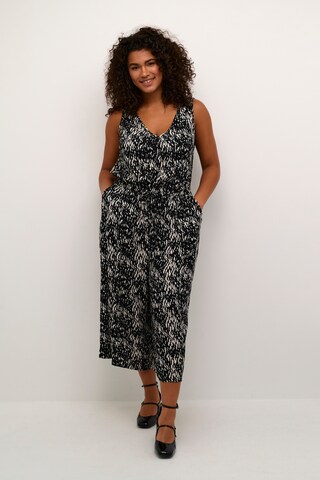 KAFFE CURVE Jumpsuit 'Isma Ami' in Black: front