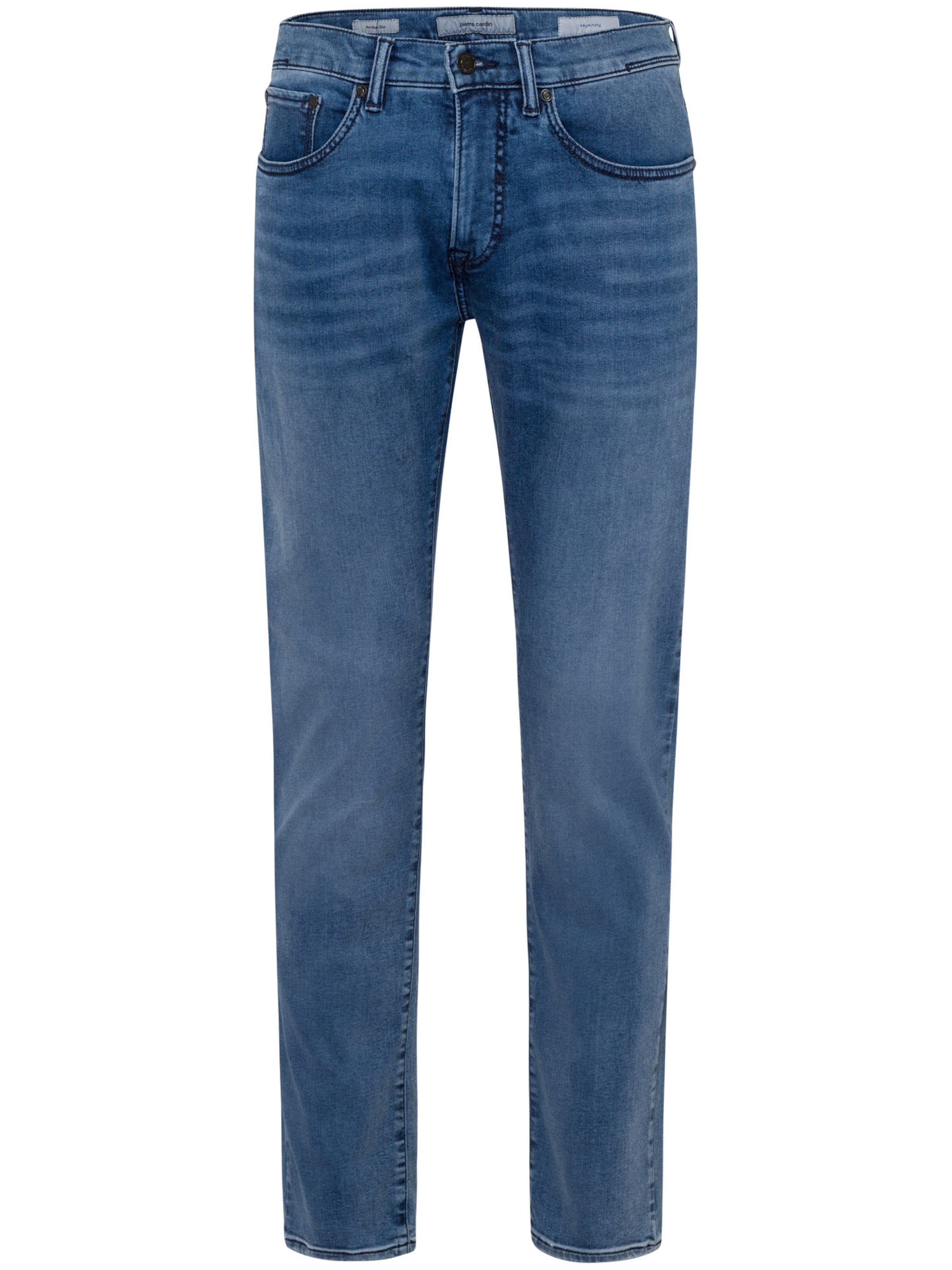 PIERRE CARDIN Slimfit Jeans 'Futureflex Antibes' in Blau: Vorderseite