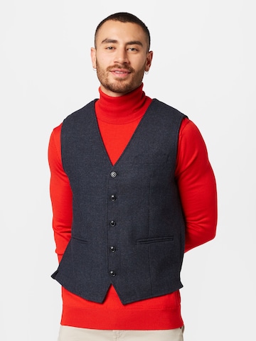 JACK & JONES Suit Vest in Blue: front