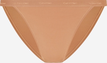 Calvin Klein Underwear Nohavičky - Béžová: predná strana