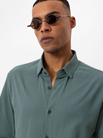 Regular fit Camicia di Antioch in verde