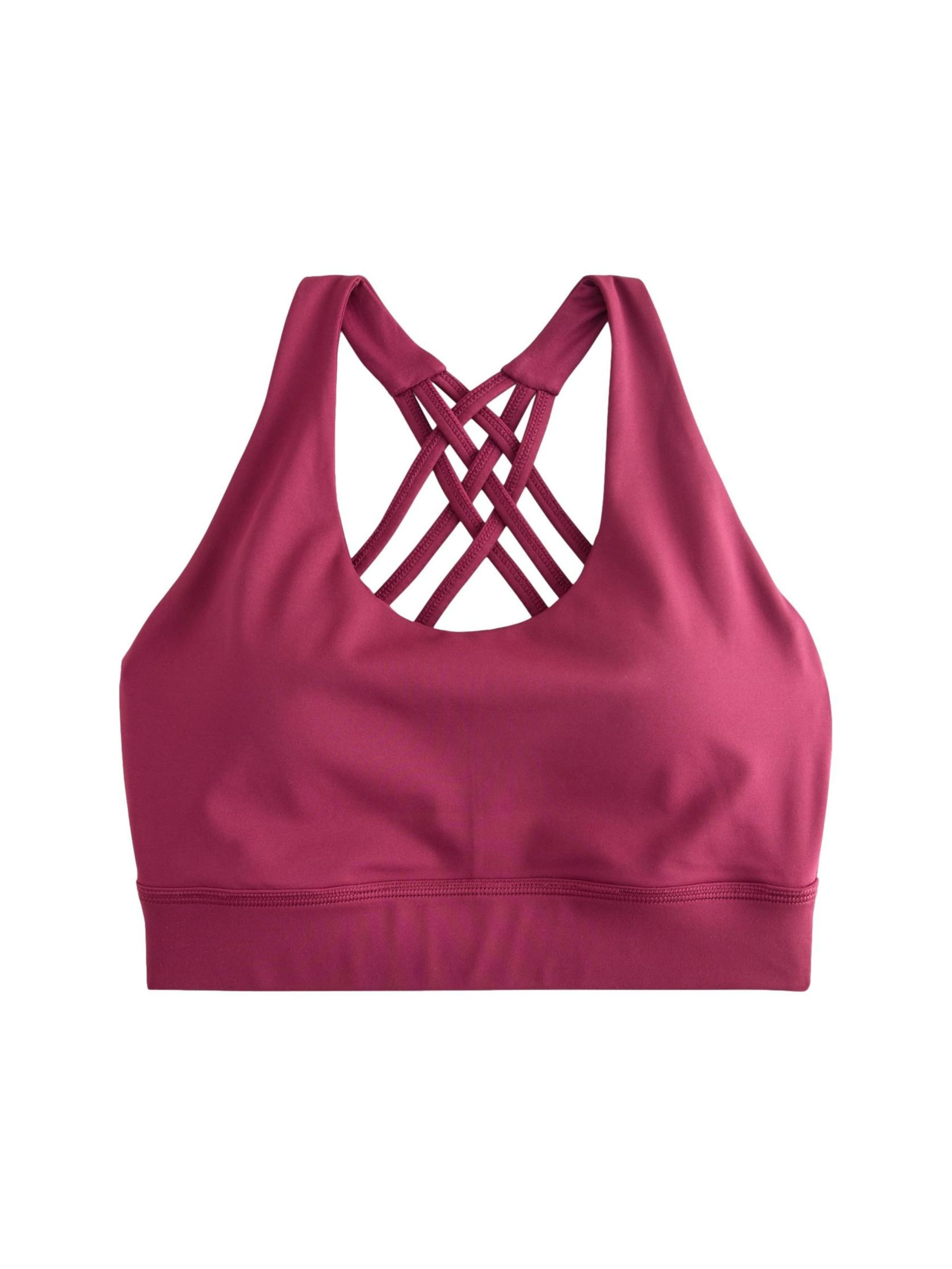 Next - Bustier Sujetador deportivo en rojo: frente