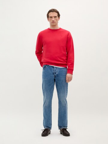 Scalpers Sweatshirt 'New Fade' in Red: front